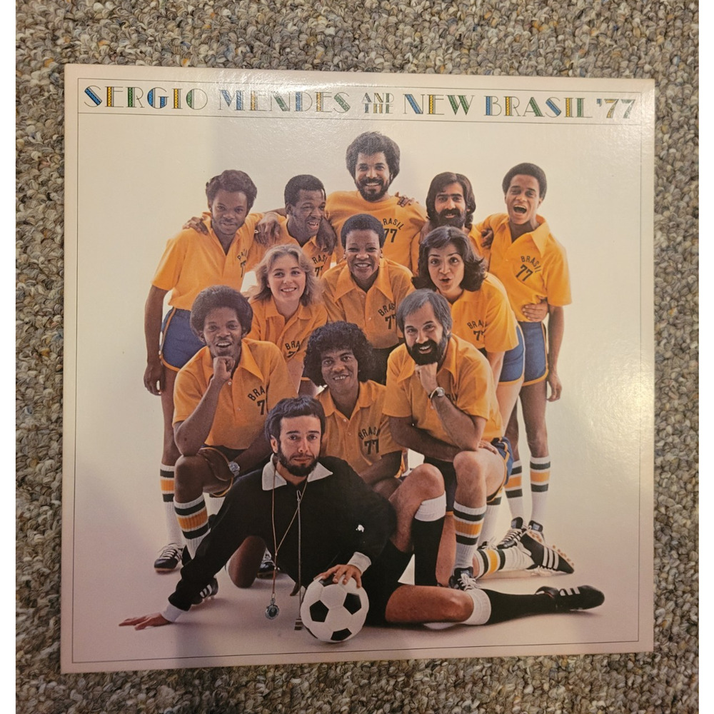 Vtg 70s Sergio Mendes & The New Brazil 77 Album Vinyl Record 7E-1102-A SP Stereo